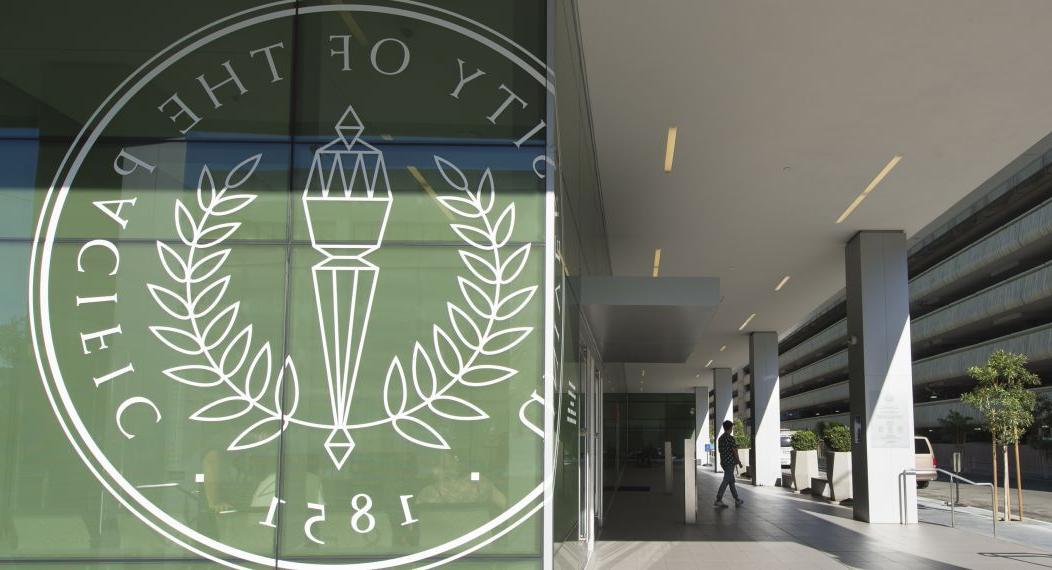 the university of the pacific seal on the san francisco campus